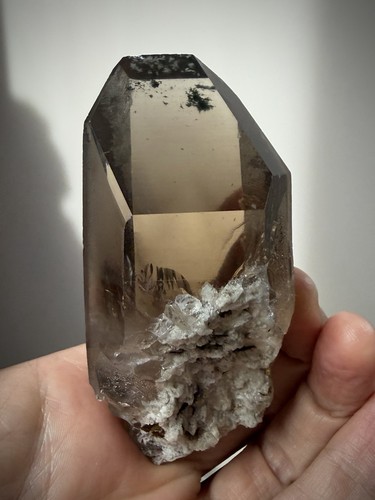 Chlorite quartz crystal - chlorite,